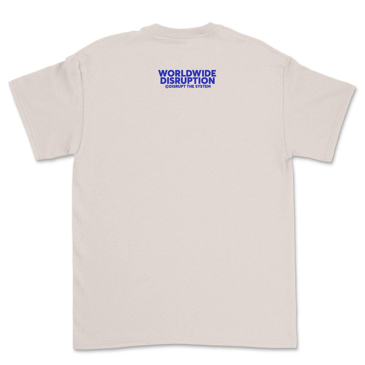 Disrupt Script -Cream/Blue