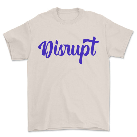 Disrupt Script -Cream/Blue