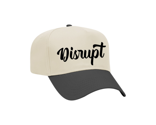 DISRUPT SNAPBACK-Cream/Black