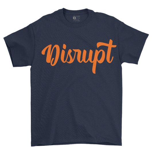 Disrupt Script -Navy/Orange