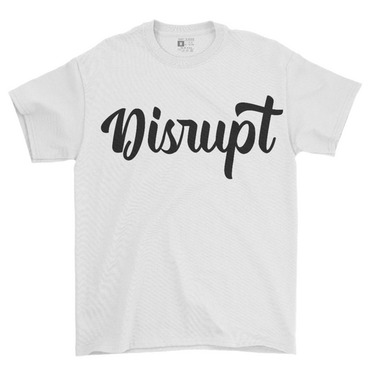 Disrupt Script -White/Black