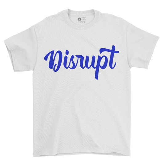Disrupt Script -White/Blue