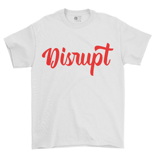 Disrupt Script -White/Red