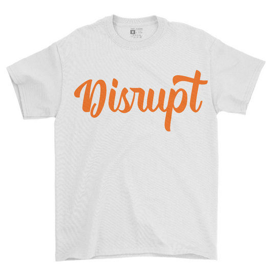Disrupt Script -White/Orange