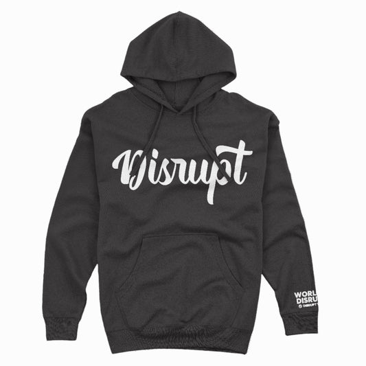 Black Script Hoodie