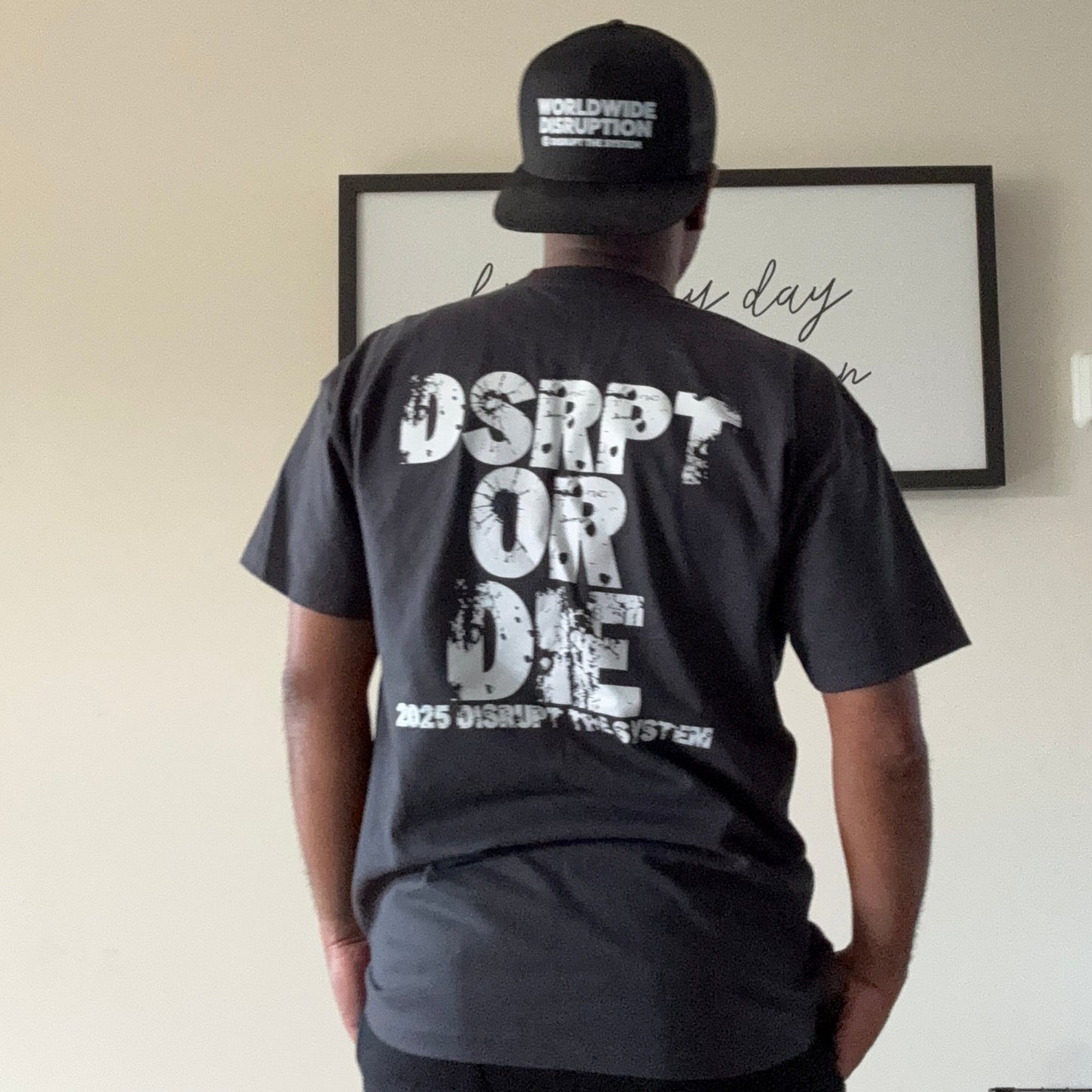 DISRUPT OR DIE (GREY)